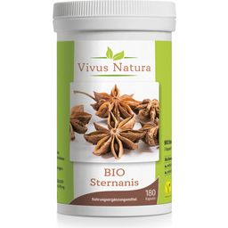 Vivus Natura Organic Star Anise - 180 capsules