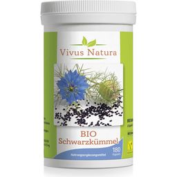 Vivus Natura Organic Black Cumin - 180 capsules