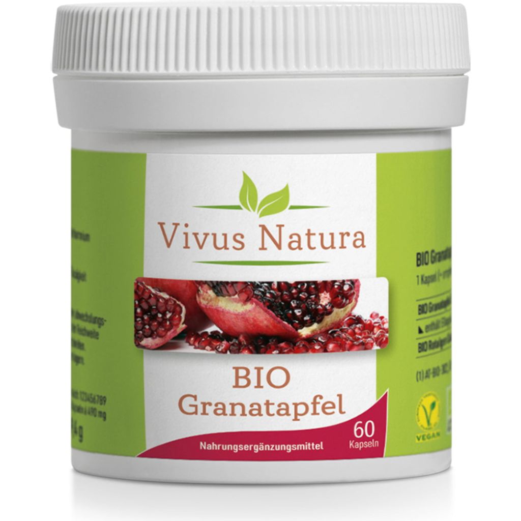 Granada BIO, 60 Cápsulas - Vivus Natura - VitalAbo Tienda Online España