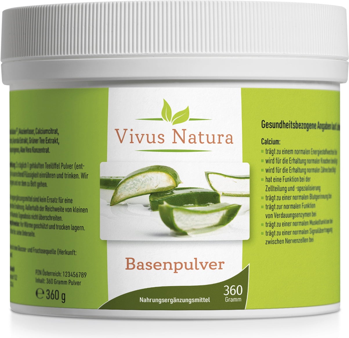 Vivus Natura Basisch Poeder