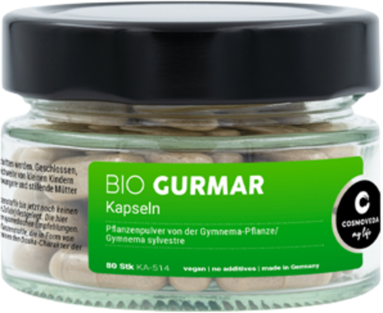 Gurmar Kapseln - Bio, 80 Kapseln