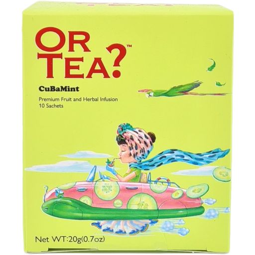Or Tea? CuCumberMint - Teebeutel-Box 10 Stk.