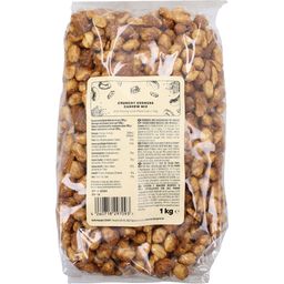 Crunchy Erdnuss-Cashew-Mix mit Honig und Meersalz