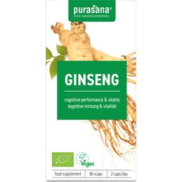 Purasana Ginseng 300 mg BIO - 80 veg. Kapseln