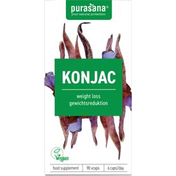 Purasana Konjak-Extrakt 530 mg - 90 veg. Kapseln