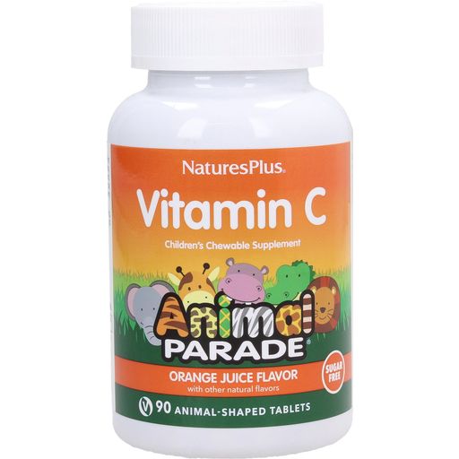Nature's Plus Animal Parade Vitamin C - zuckerfrei - 90 Kautabletten