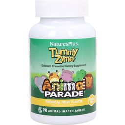 Nature's Plus Animal Parade Tummy Zyme - 90 Comprimidos mastigáveis
