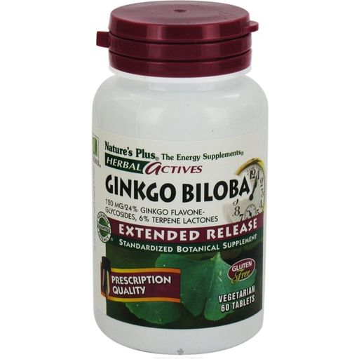 Herbal actives Ginkgo Biloba - 60 tablets