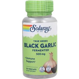 Solaray Fermented Black Garlic - 50 veg. capsules