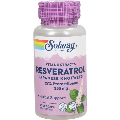 Solaray Super Resveratrol - Gélules - 30 gélules veg.