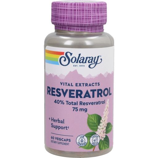 Solaray Resveratrol - 60 kapszula