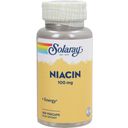 Solaray Niacina en Cápsulas - 100 cápsulas vegetales