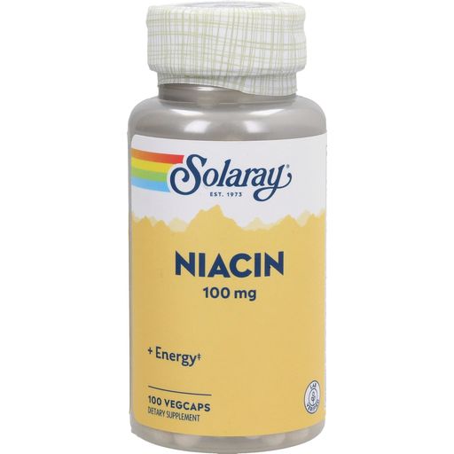 Solaray Niacin Kapseln - 100 veg. Kapseln