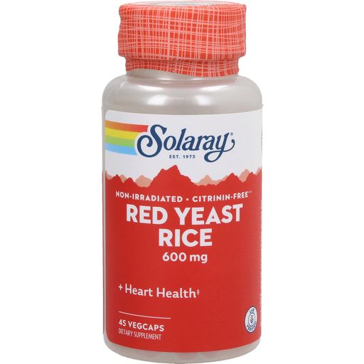 Solaray Red Yeast Rice 600 - 45 Kapslar