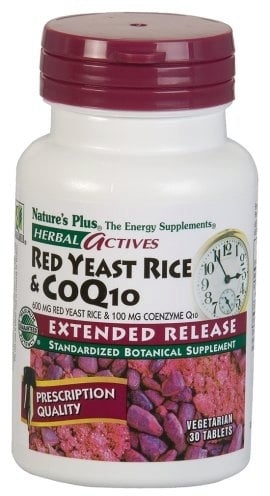 Herbal actives Red Yeast Rice & CoQ10 600mg/100 mg