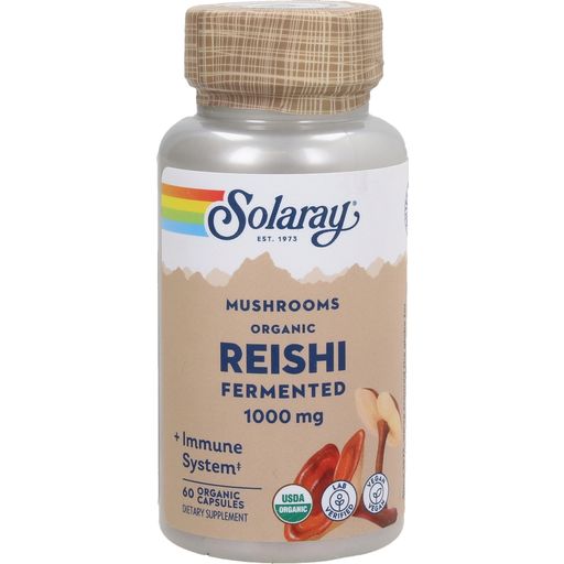 Solaray Fermentoidut Reishi-sienet - 60 veg. kapselia