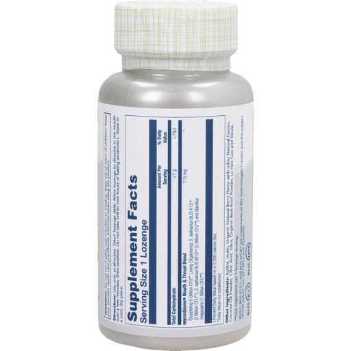 Solaray Mycrobiome Probiotic - 30 Lutschtabletten