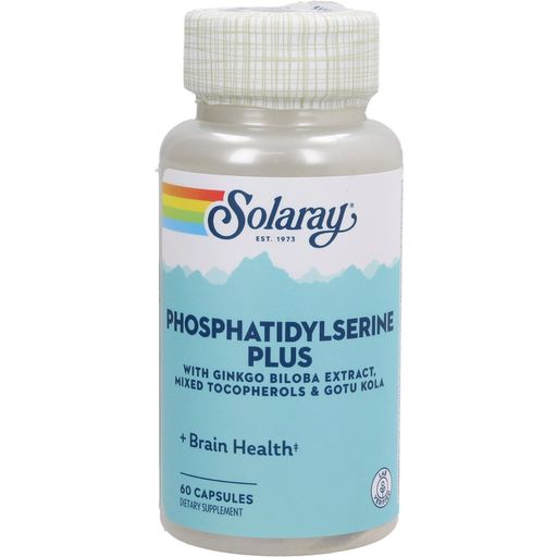 Solaray Phosphatidylserine Plus - 60 kapsúl