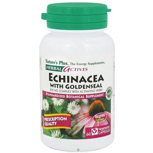 Herbal actives Echinacea/Goldenseal 300 mg