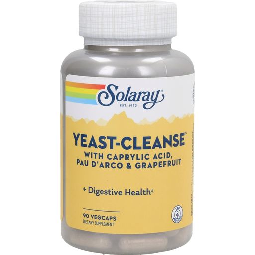 Solaray Yeast Cleanse - 90 вег. капсули