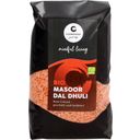 Masoor Dal Dhuli - Bio Rode Linzen, Gehalveerd & Gepeld - 500 g