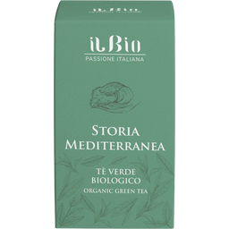 ilBio Bio Grüntee - Mediterrane Geschichten - 12 Pyramidenfilter à 2 g
