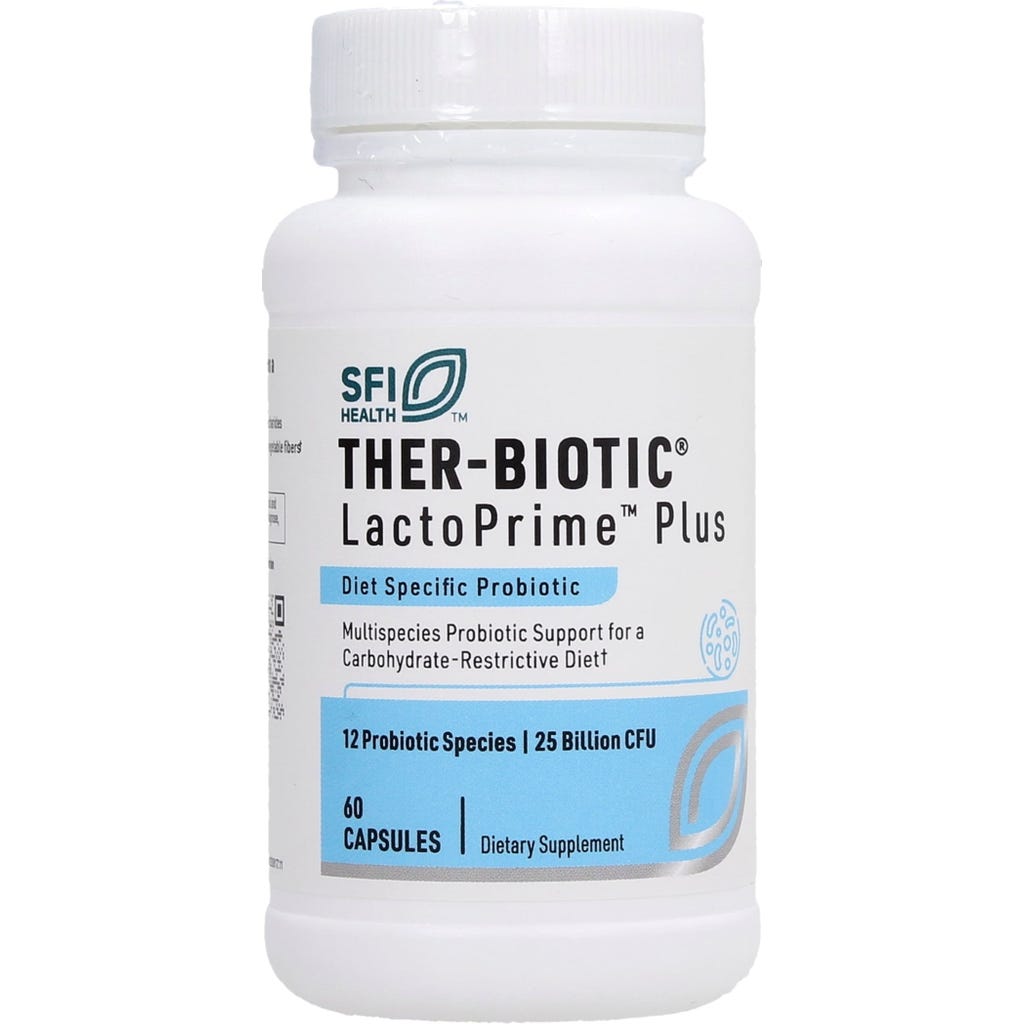 Ther-Biotic® LactoPrime™ Plus, 60 capsules - SFI HEALTH - VitalAbo