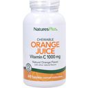 Nature's Plus Orange Juice C - 60 žvýkacích tablet