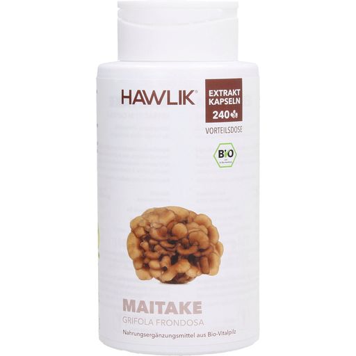Hawlik Maitake Extrakt Kapseln, Bio - 240 Kapseln