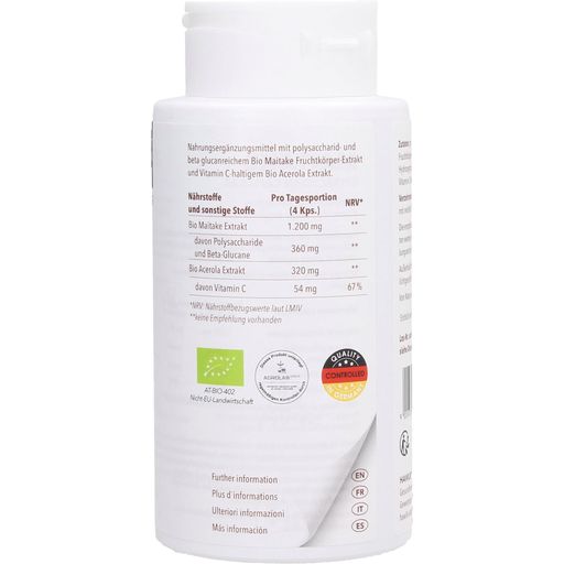Hawlik Maitake Extract Capsules, Organic - 240 capsules