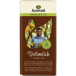 Alnatura Bio Projekt czekolada mleczna - 100 g