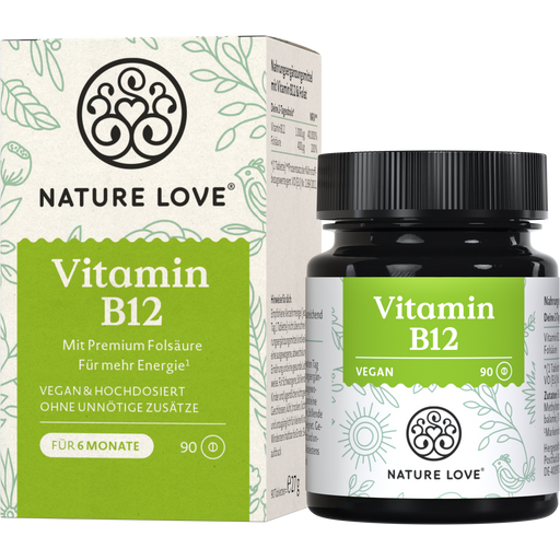 Nature Love Vitamine B12 - 90 Tabletten