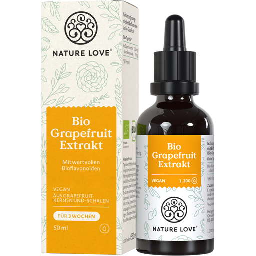 Nature Love Organiczny ekstrakt grejpfrutowy - 50 ml