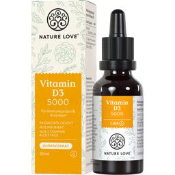Nature Love Vitamin D3 vegetarijanski 5000 IU