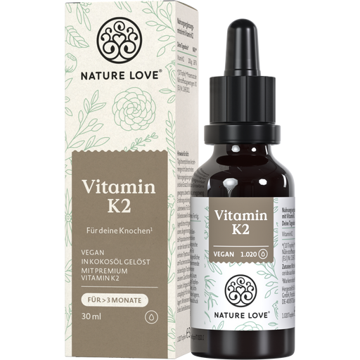 Nature Love Vitamin K2 MK-7 -  kapljice - 30 ml