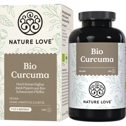 Nature Love Curcuma Bio - 180 Kapseln