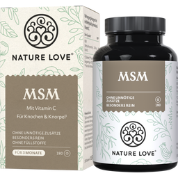 Nature Love MSM - 180 Tabletter