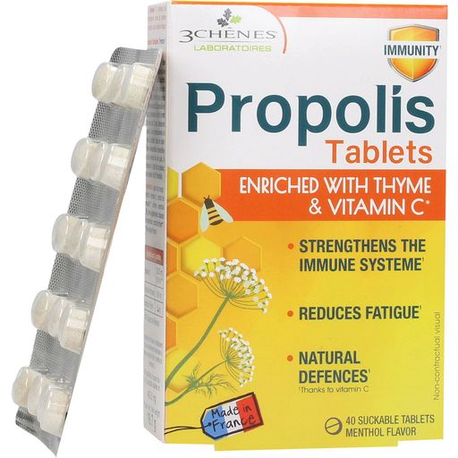 3 Chênes Laboratoires Propolis Suckable Tablets - 40 lozenges