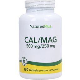 Nature's Plus Calcio/Magnesio 500/250 mg - 180 comprimidos