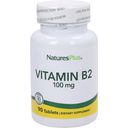 Nature's Plus B2-vitamiini 100 mg - 90 tablettia