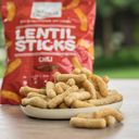 NATURAL CRUNCHY Lentil Sticks Chili Bio - 75 г