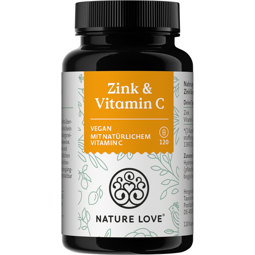 Nature Love Zink & Vitamin C - 120 Kapslar