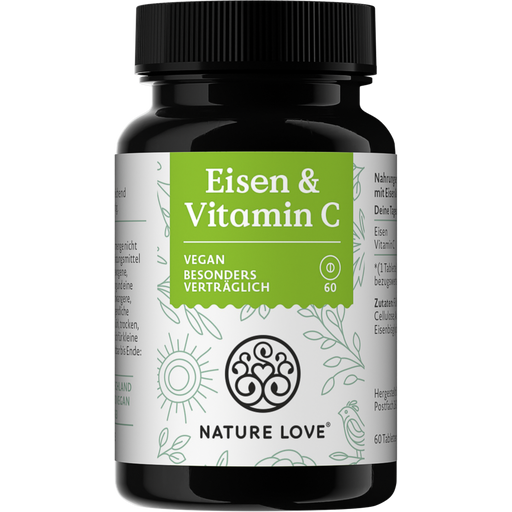 Nature Love Eisen & Vitamin C - 60 Tabletten
