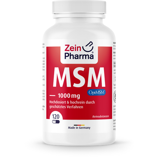 ZeinPharma MSM 1000 mg - 120 Capsules