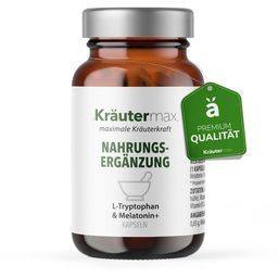 Kräuter Max L-Tryptophan & Melatonin+ - 50 капсули
