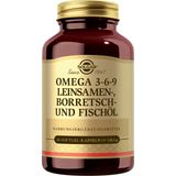 Omega 3-6-9 iz lanenega, boraginega in ribjega olja