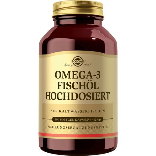 Solgar® Omega-3 Fischöl hochdosiert