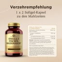 Solgar® Omega-3 Fischöl hochdosiert - 50 Softgels