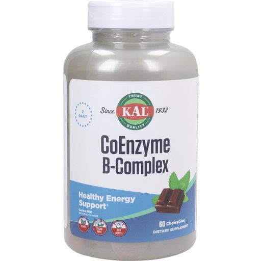 KAL Coenzyme B-Complex Chewable - 60 chewable tablets