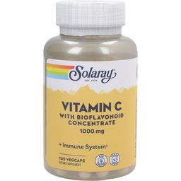 Solaray Vitamin C 1,000mg - 100 veg. capsules